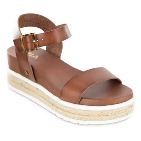 mia kiera|MIA Womens Kiera Platform Sandal 